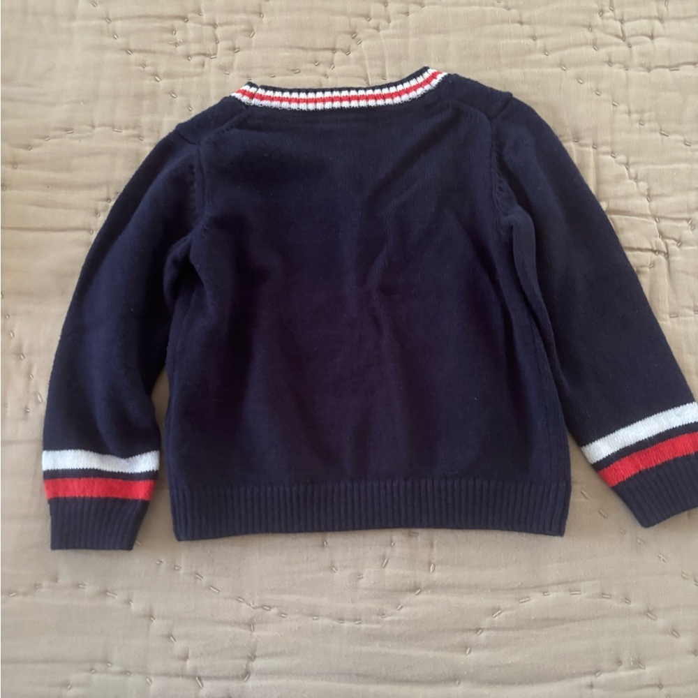 Janie and Jack Bulldog sweater - Picture 2 of 3